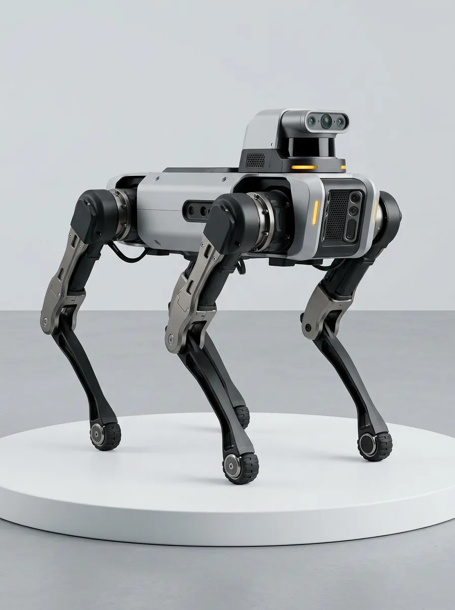 Electronic Robot Dog for Technology Concept Display