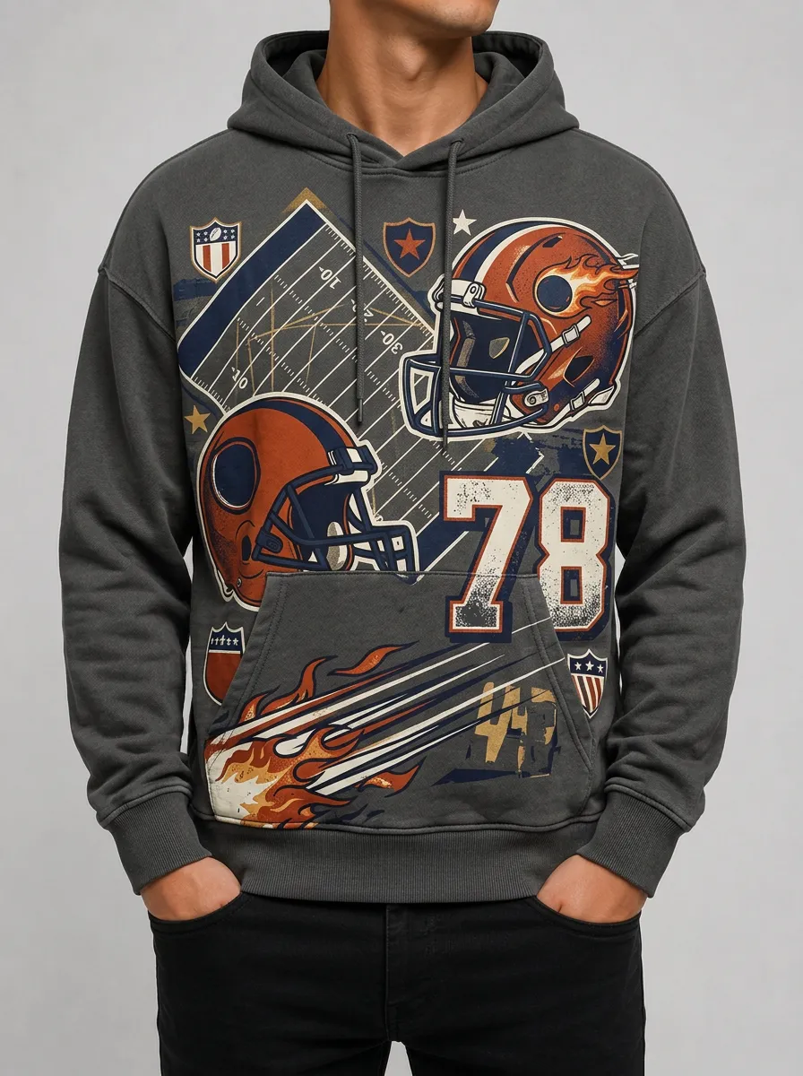 Men's Game Day Classic Football Hoodie