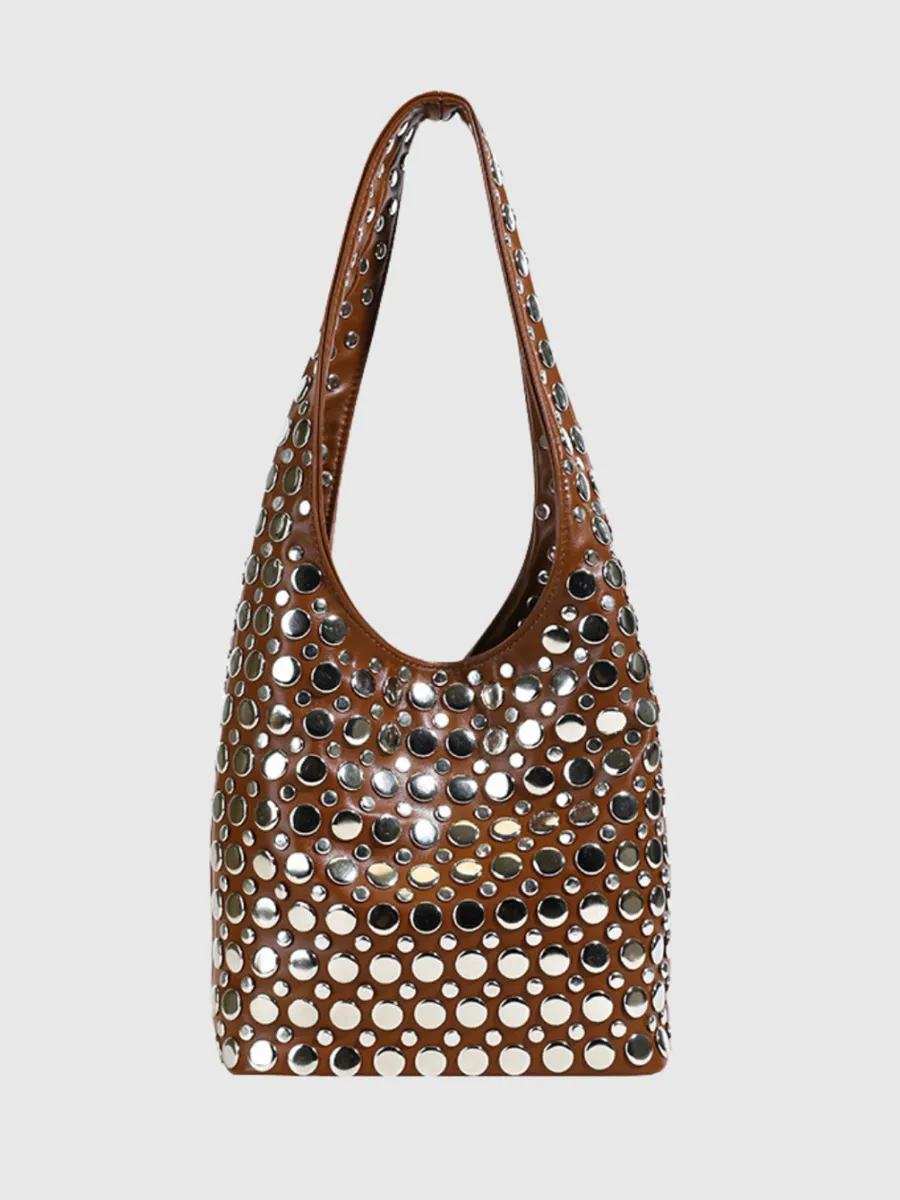 Rosalie Studded Leather Bag