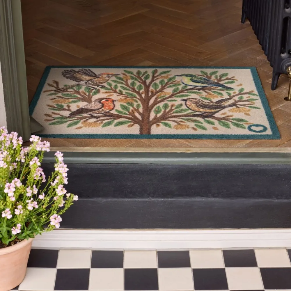 Bird Chorus Door Mat