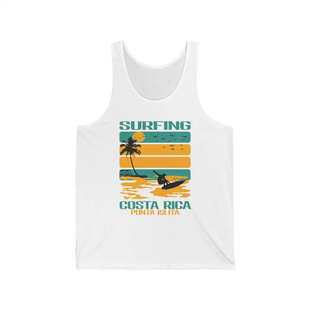 Sunset Surf Graphic Tank Top
