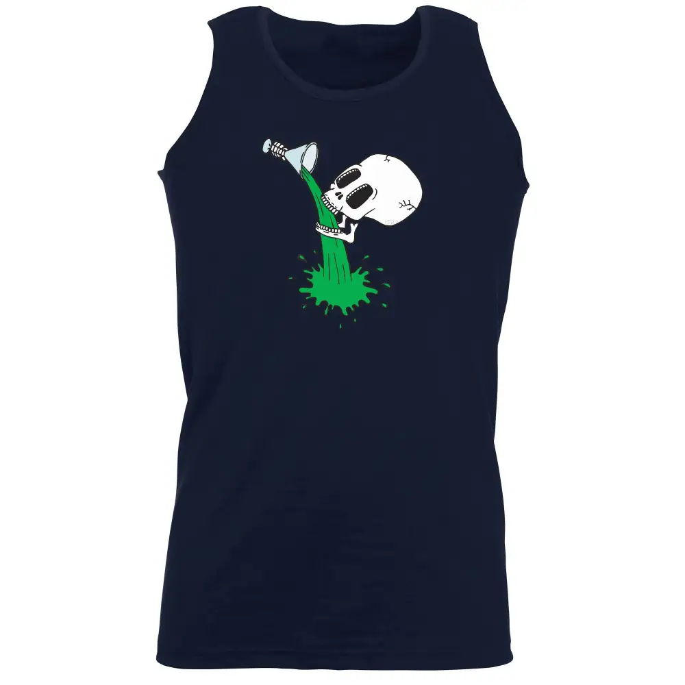 Skull Statement Graphic Tank Top