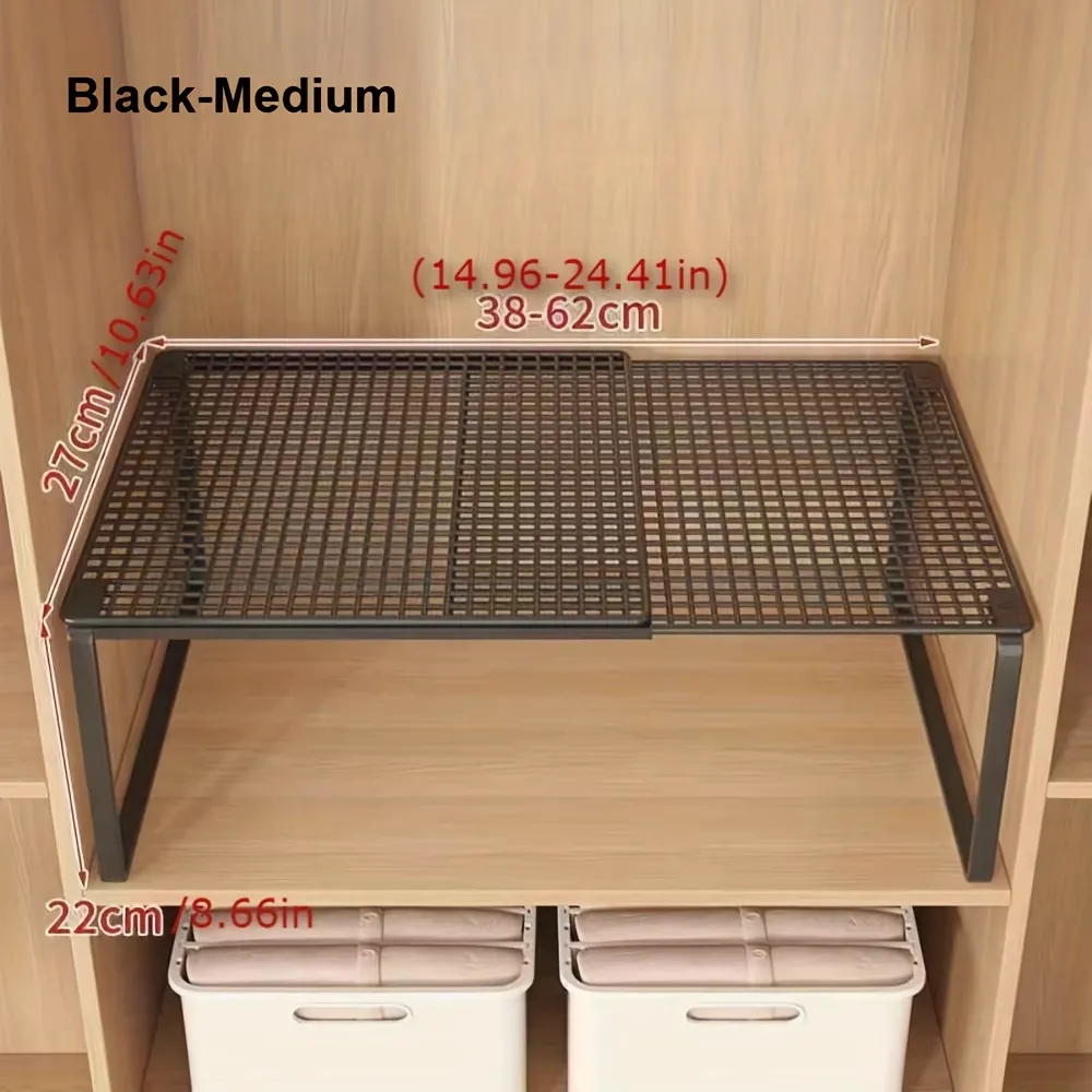 Stackable Closet Shelf Organizer