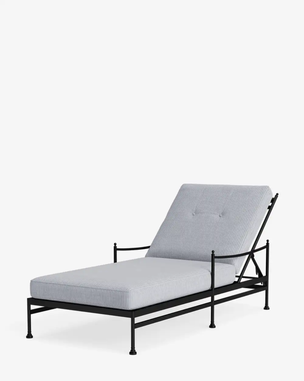 Tailored Aluminum Outdoor Chaise