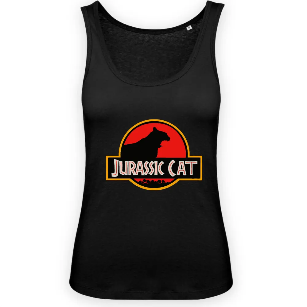 Dino Cat Graphic Tank