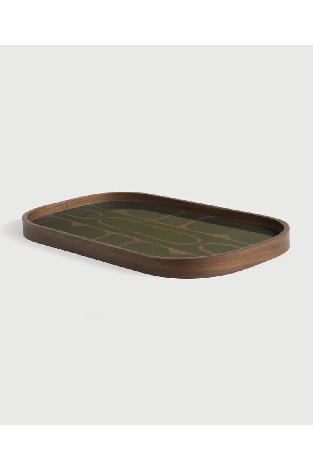Hand-printed Glass Valet Tray