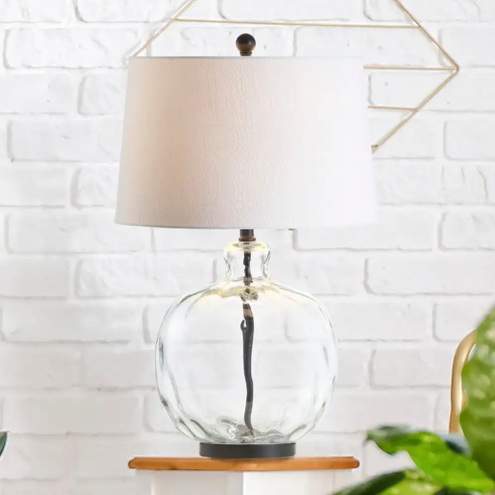 Glass/metal LED Table Lamp