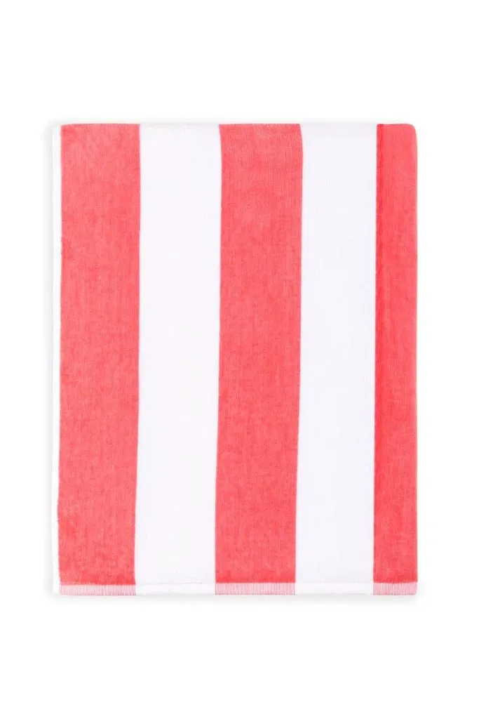 Two Tone Striped Towel