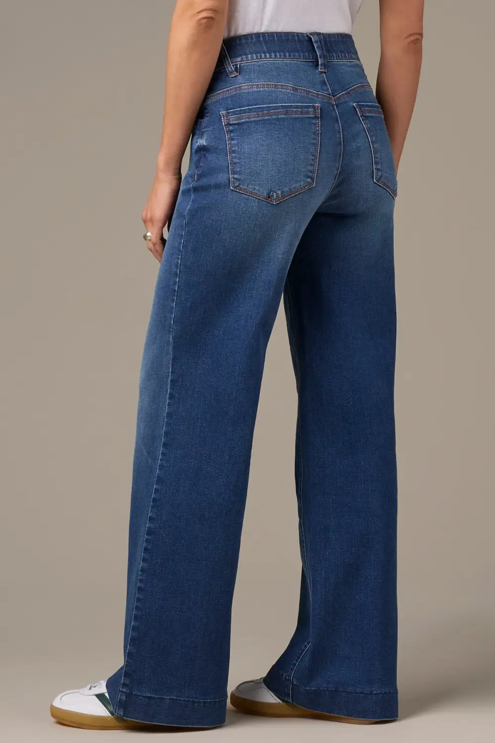 High Rise Wide Leg Jeans