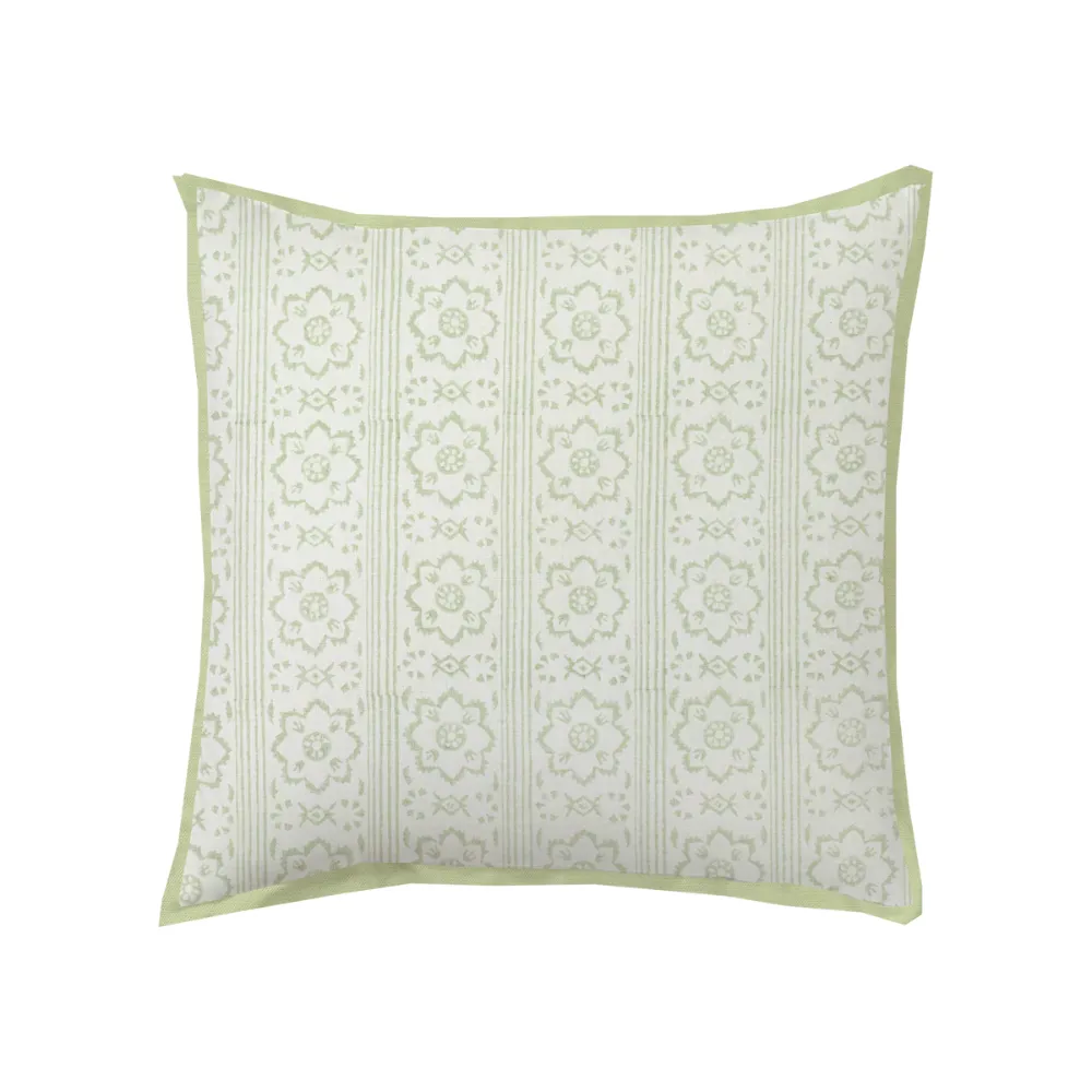 Sundae Contrast-Flange Throw Pillow