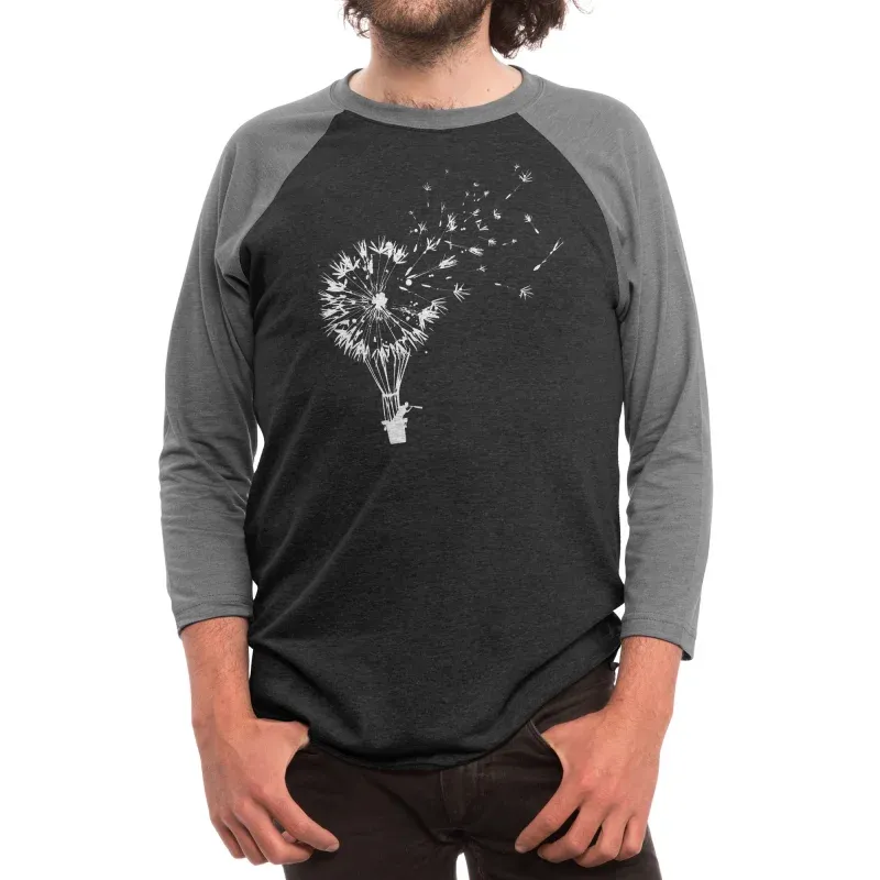 Dandelion Art Print Men's Long-Sleeve T-Shirt