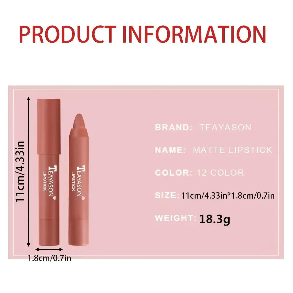 Smooth Texture Lip Stick Set