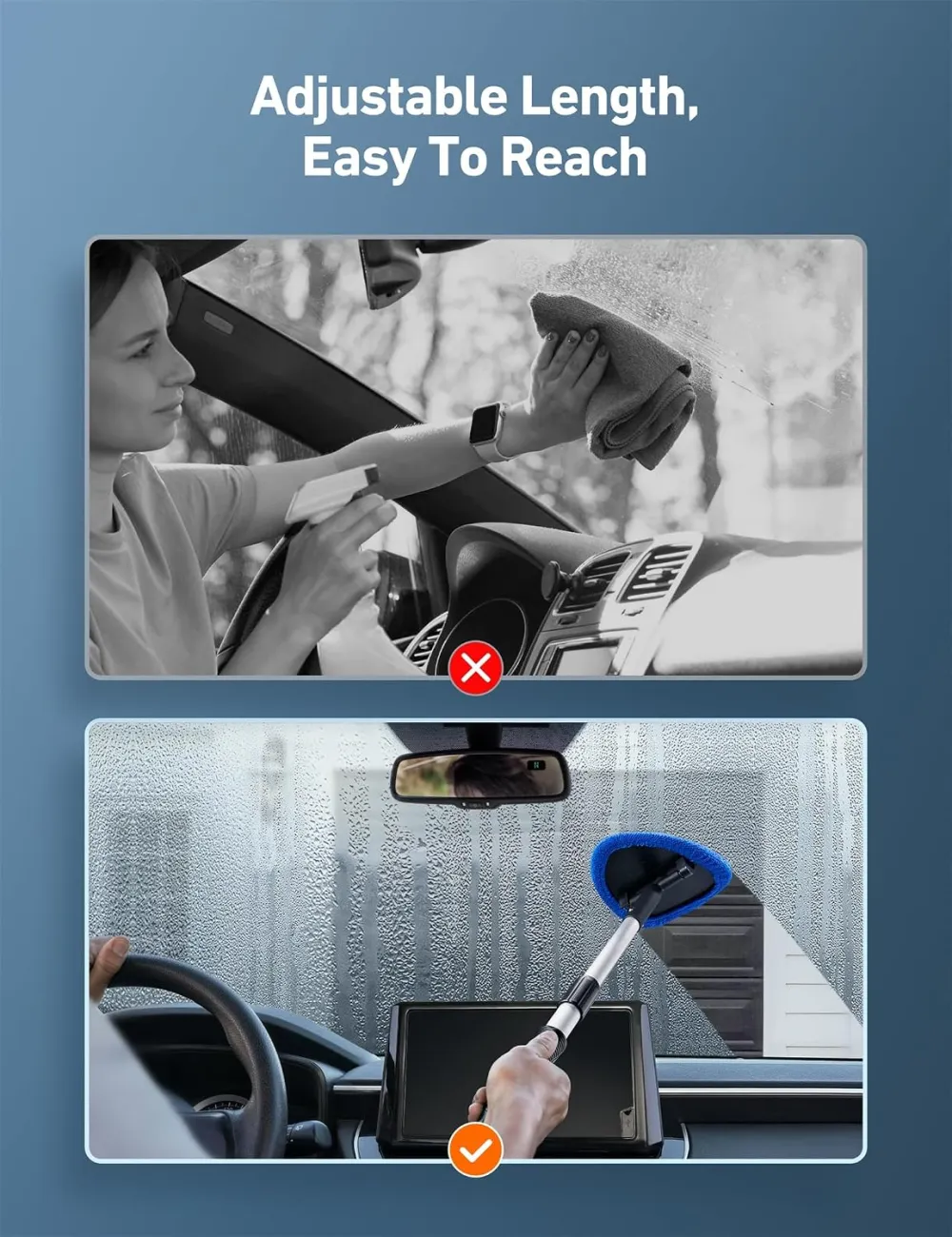 Windshield Cleaning Tool Kit