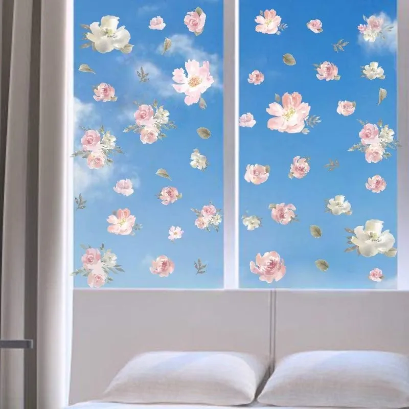 Watercolor Floral Wall Decals