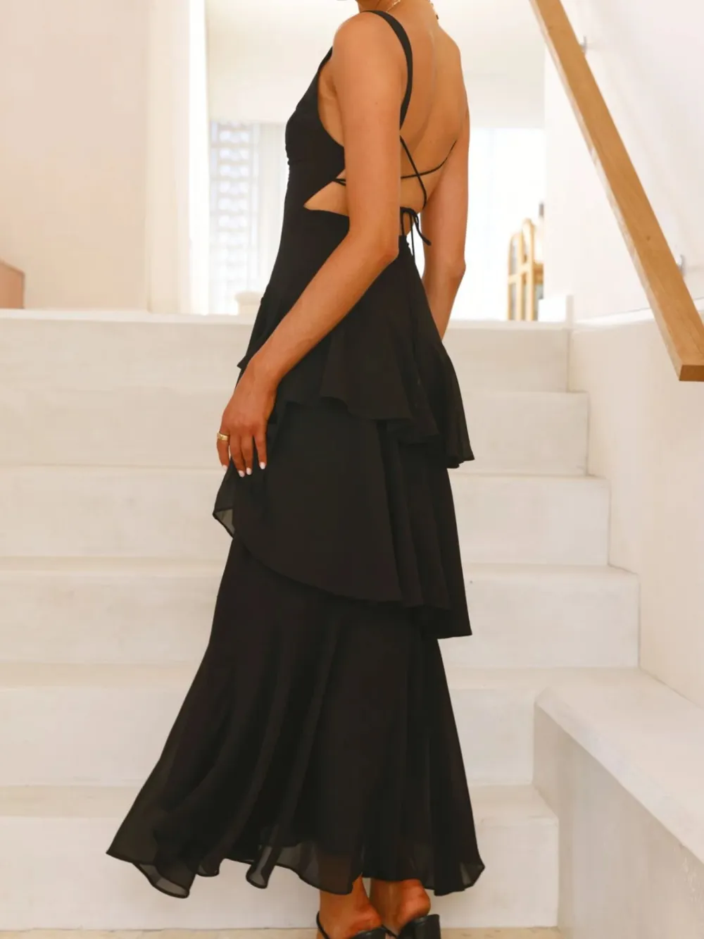 Classic Sleeveless Maxi Dress