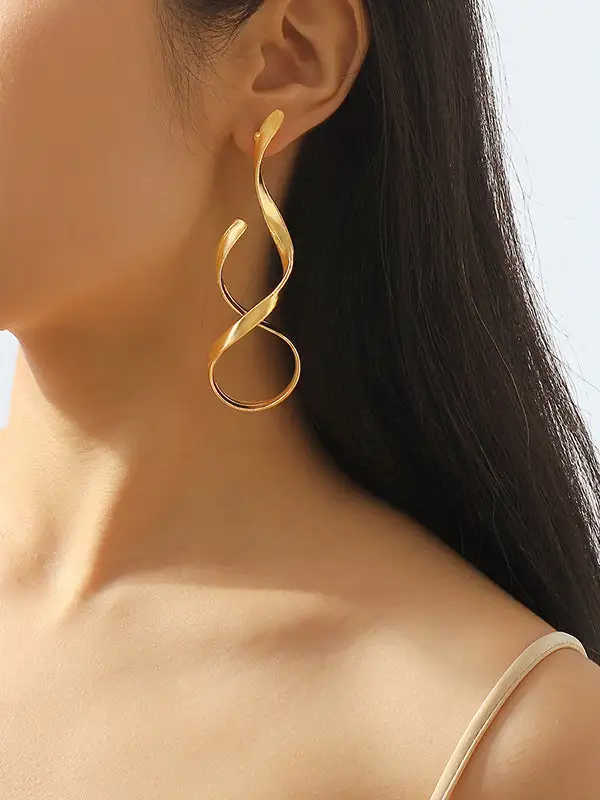 Expressive Artisan-Inspired Drop Earrings