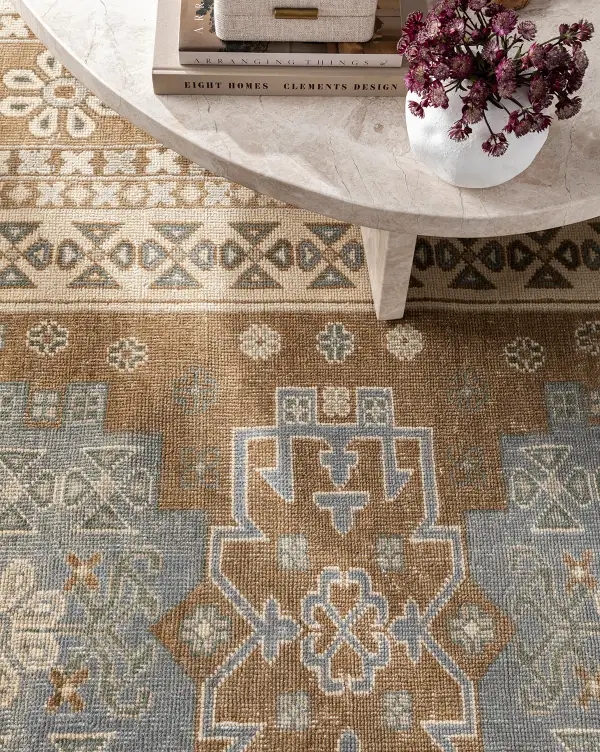 Tailored Hand-Knotted Wool Area Rug