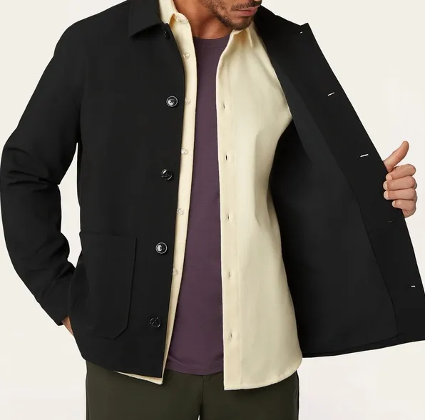 Shirt Jacket Black