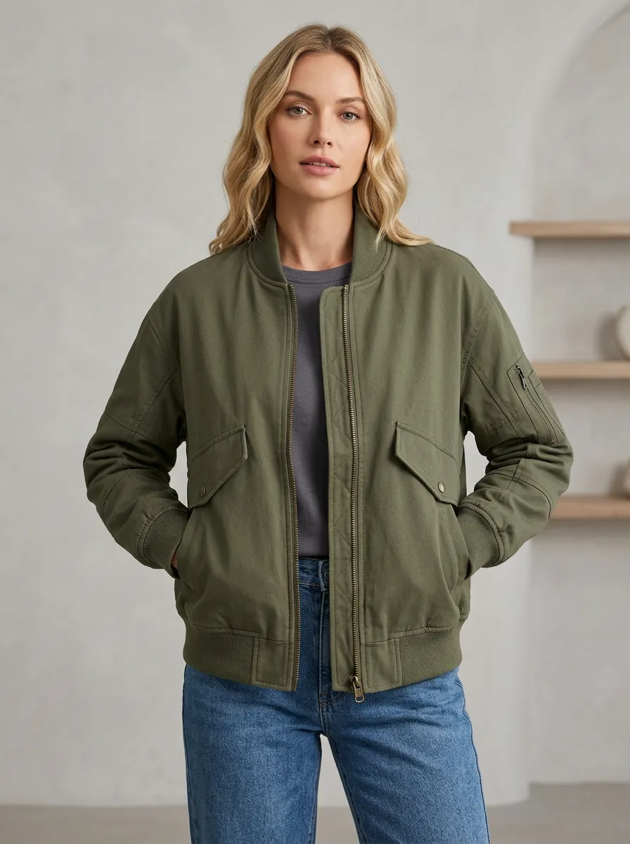 Quilted Women's Casual Jacket
