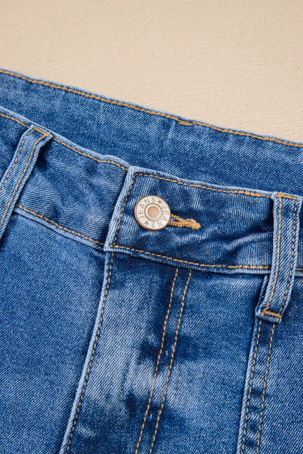 Structured Neat Finish Denim Jeans