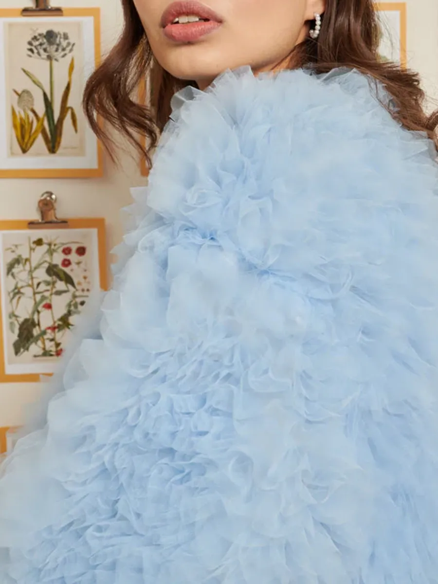 Tulle Bomber Jacket