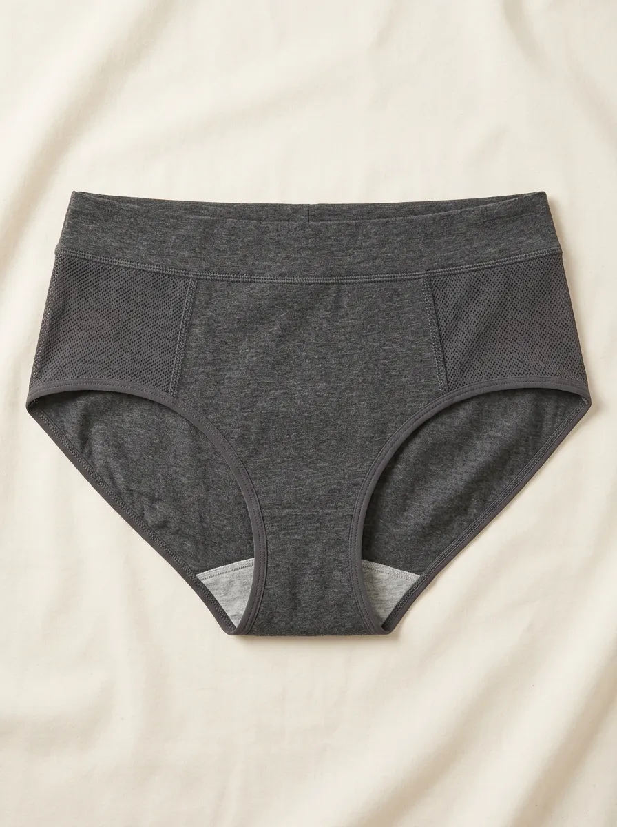 Women's Everyday Mesh Detail Printed Panties