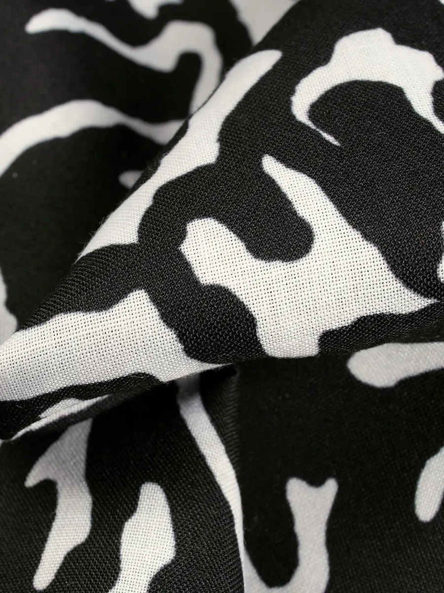 Black And White Zebra-Patterned Lady's Jacket