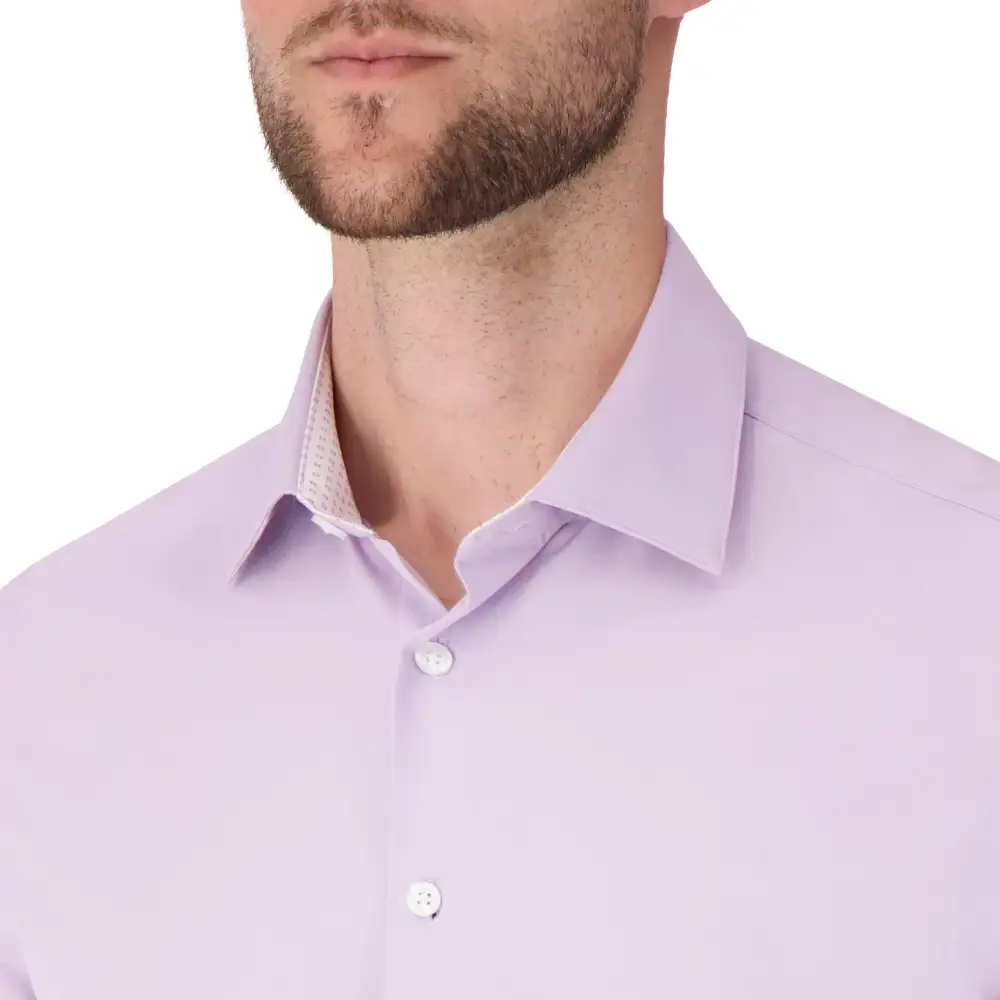 Four-Way-Stretch Men's Dress Shirt