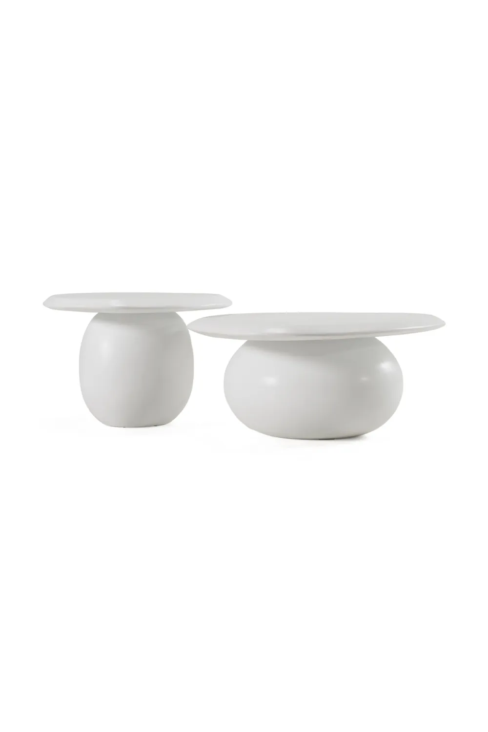 Concrete Nesting Coffee Tables Nesting Set