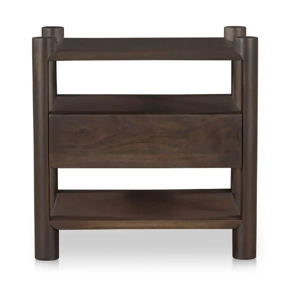 Acacia Wood Nightstand