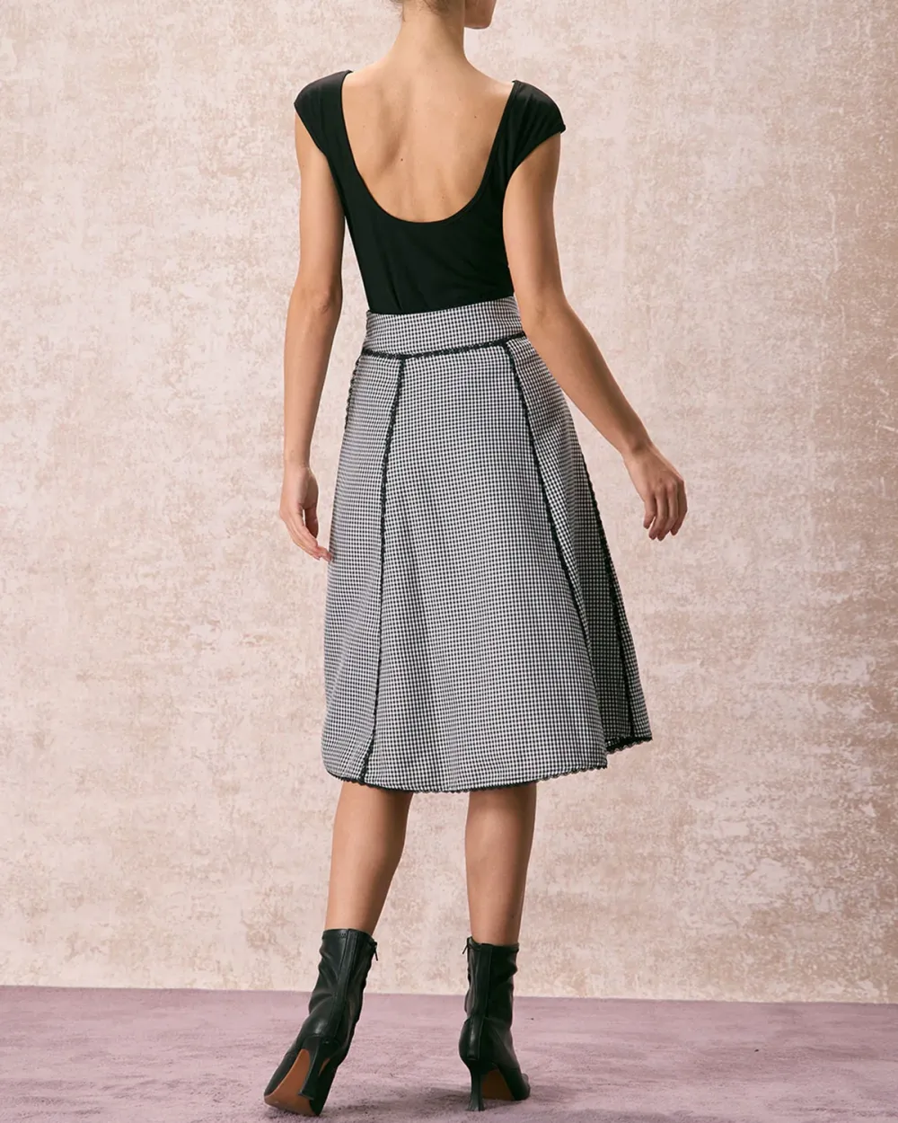 Slight Stretch Long Skirt