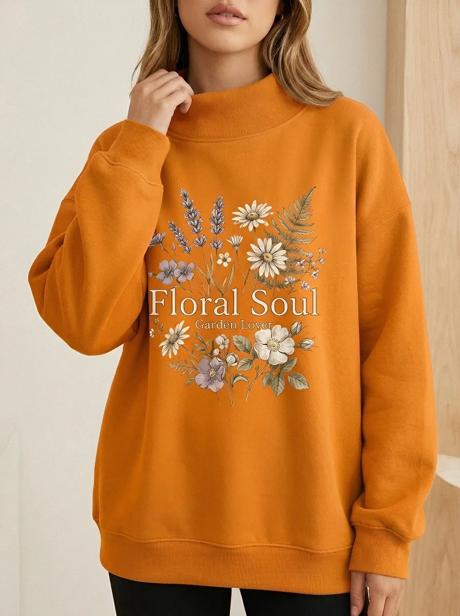 Floral Soul Garden Sweatshirt