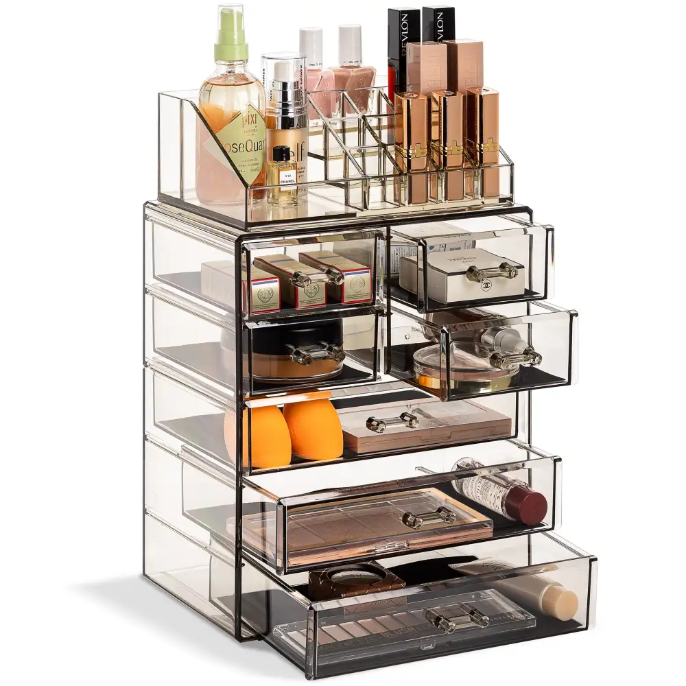 Transparent PC Makeup Organizer