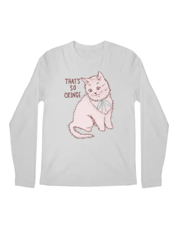 Funny Cat Quote Printed Tee