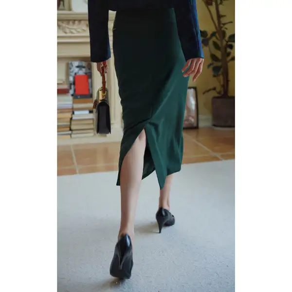 Compact Comfort Everyday Casual Polyester Skirt