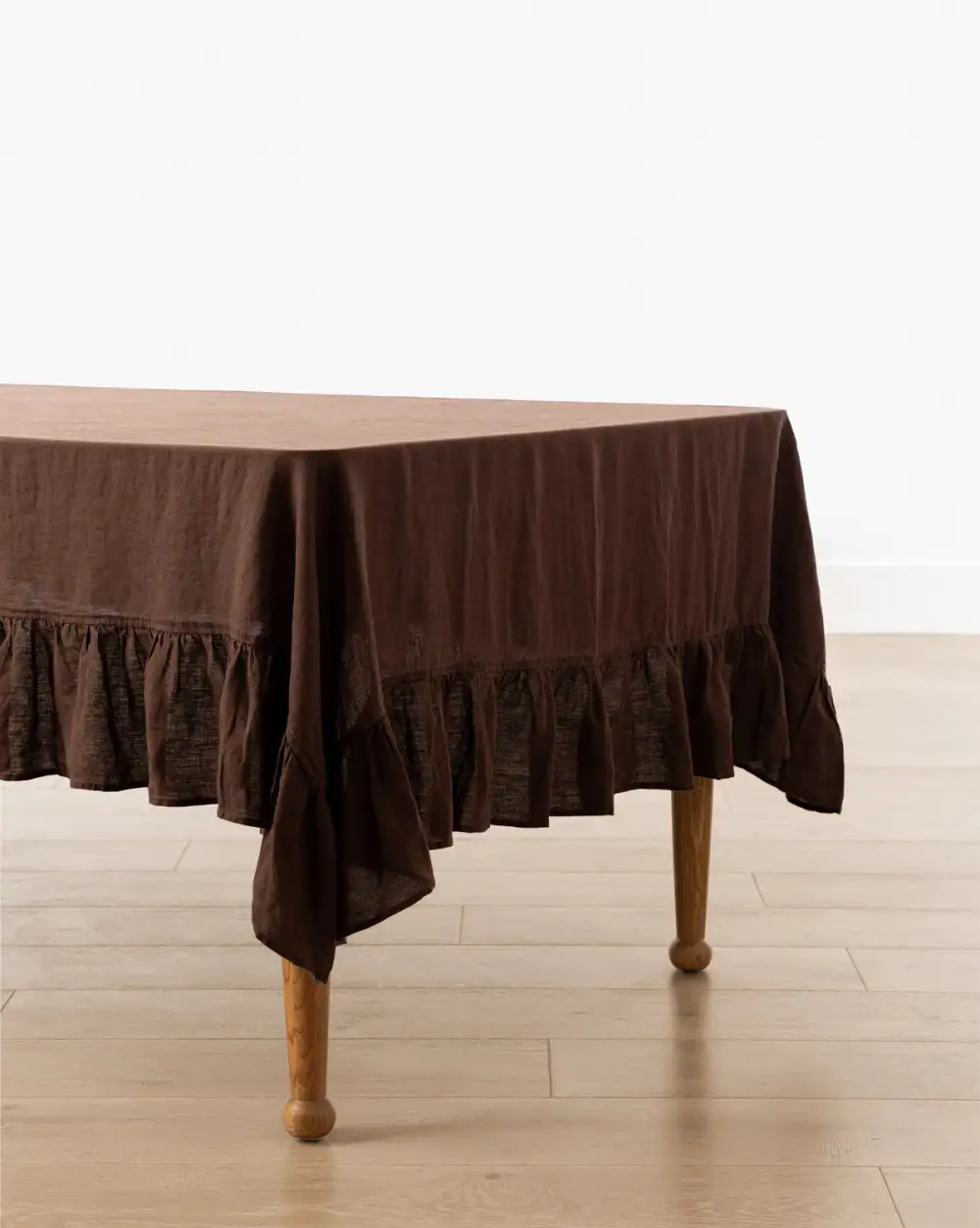 Gingham Linen Tablecloth