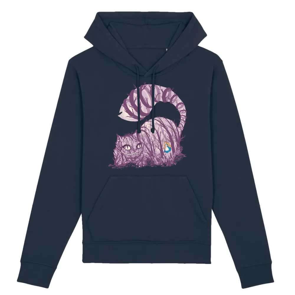 Mischief Cat Graphic Pullover Hoodie