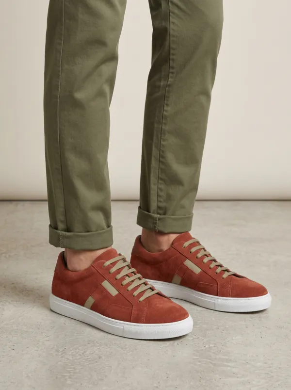 Men's Everyday Minimalist Suede Leather Casual Sneakers