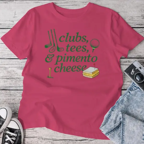 Clubs Pimento Cheese Golf Lover T-shirt