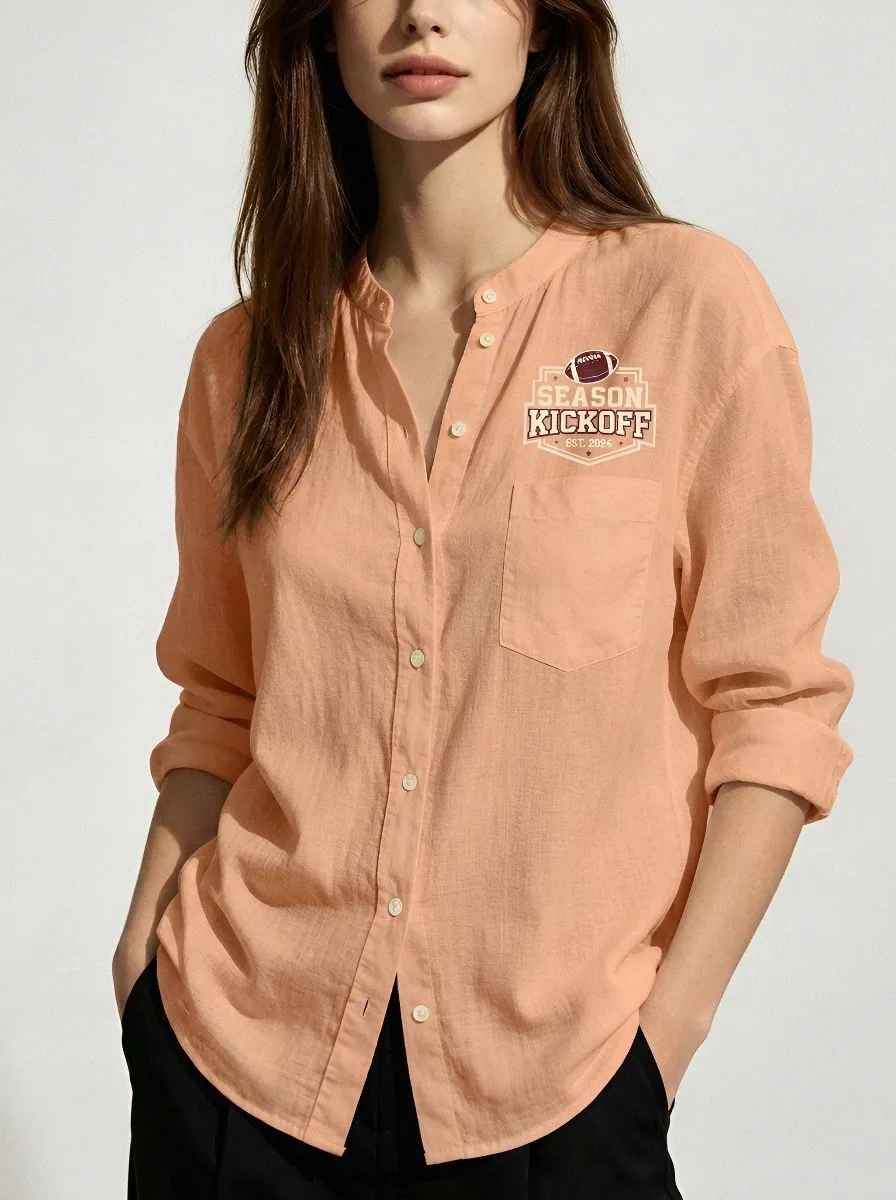 Football Graphic Casual Shirt
