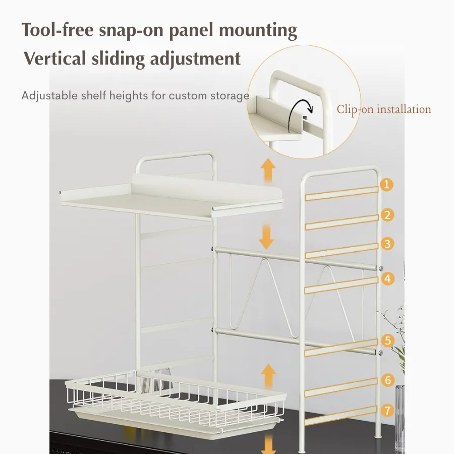 Neat Countertop Storage Solution