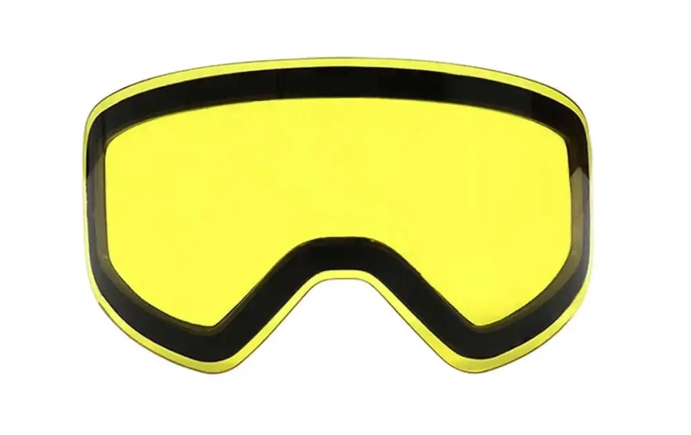 Yellow-Tint Magnetic-Lens Snow Goggles
