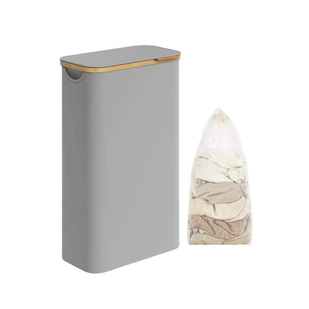 Lidded Foldable Laundry Storage Basket