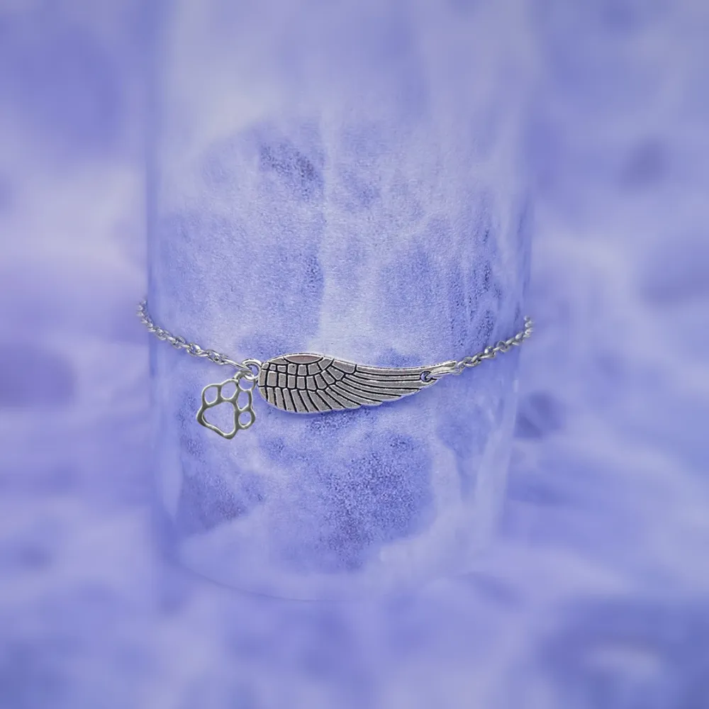 Paw Angel Wing Bracelet