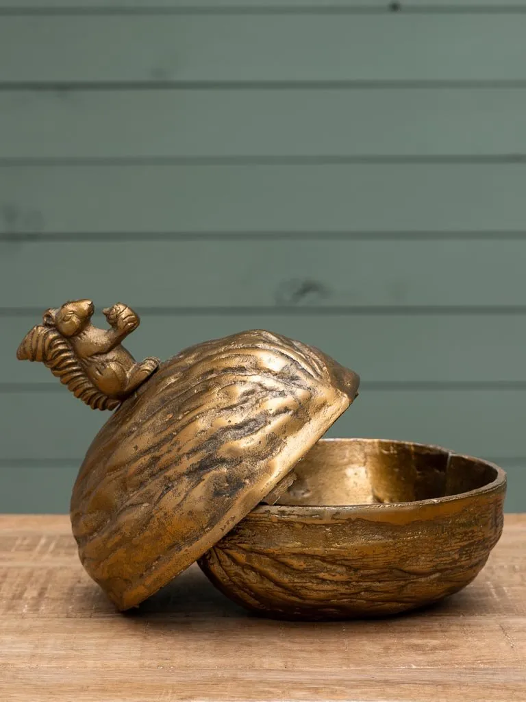 Gold Accent Decorative Storage Box
