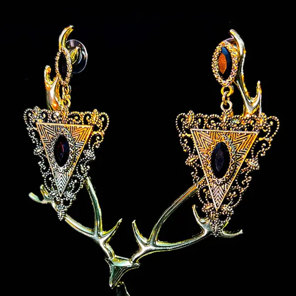Geometric Vintage Earrings