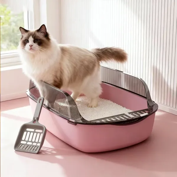 Open Top Cat Litter Box