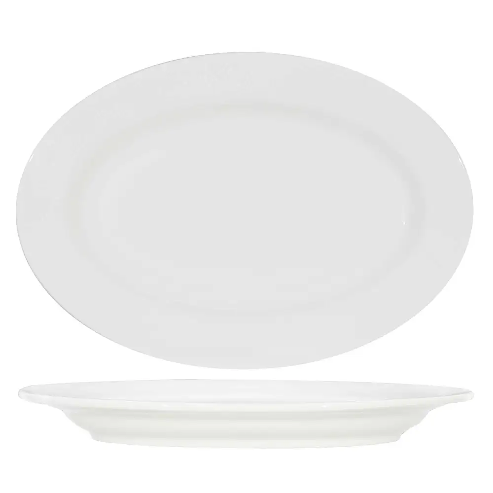 Soft Sheen Oval Platter