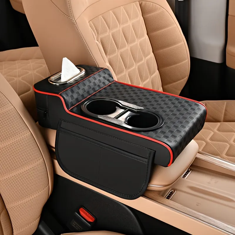Car Armrest Console Organizer