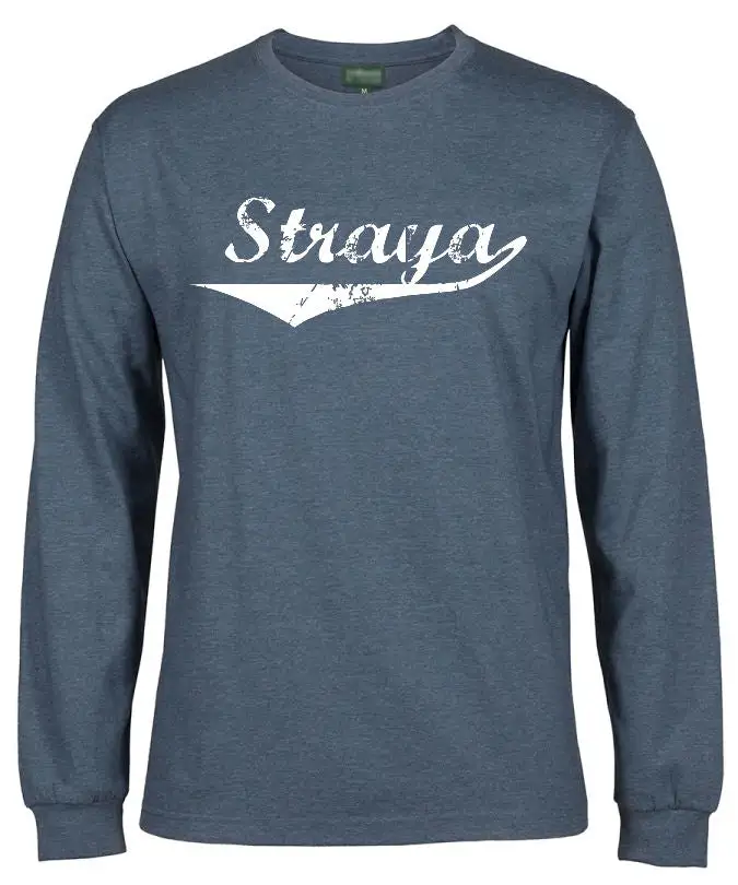 Bold Text Longsleeve Cotton Shirt